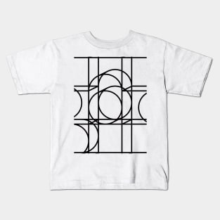 Random Geometric Pattern 3 Kids T-Shirt